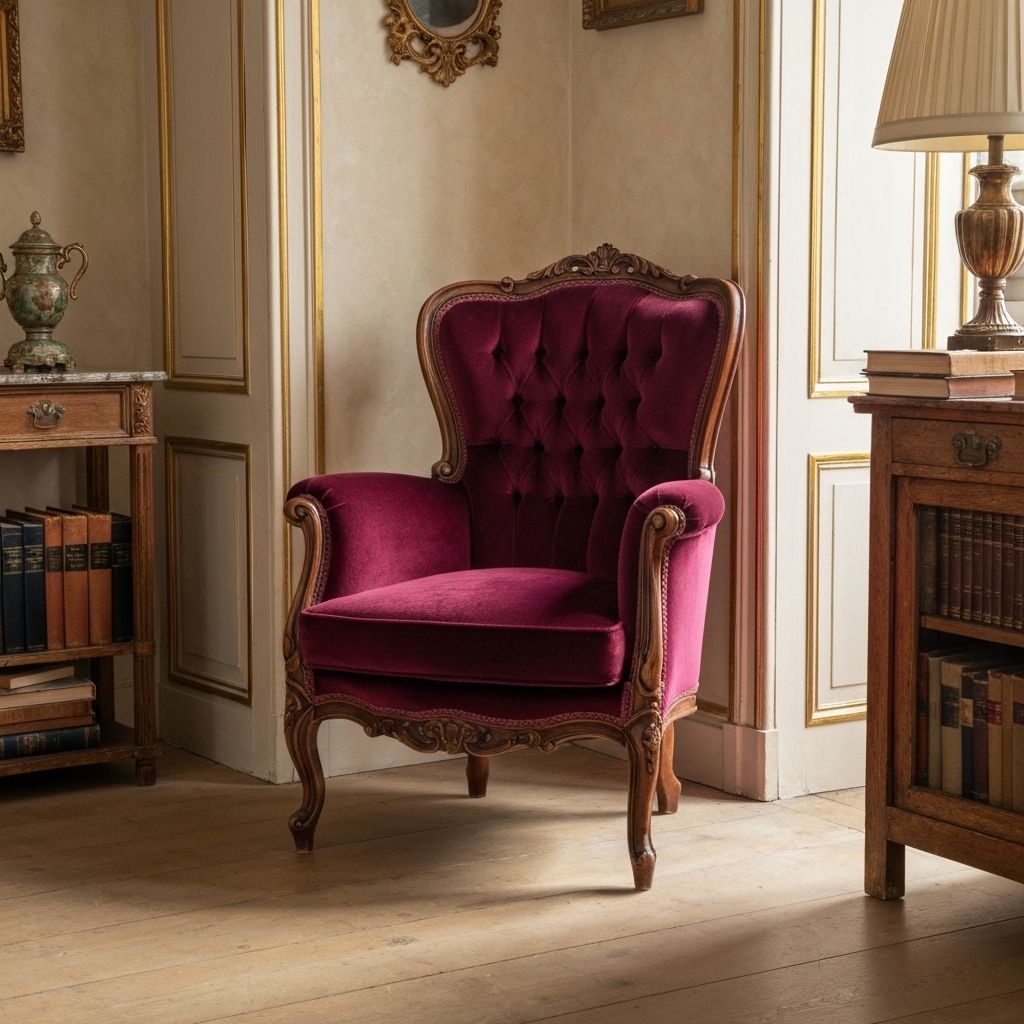 Оксамитове крісло